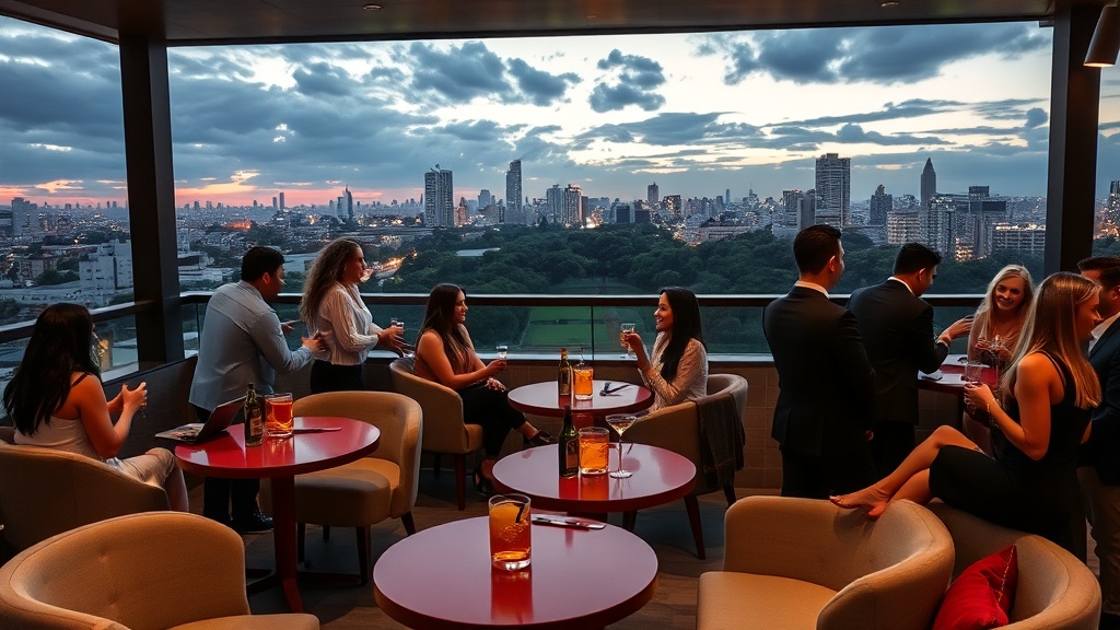 O Por que rooftops se tornaram os espaços mais desejados para eventos empresariais em grandes cidades