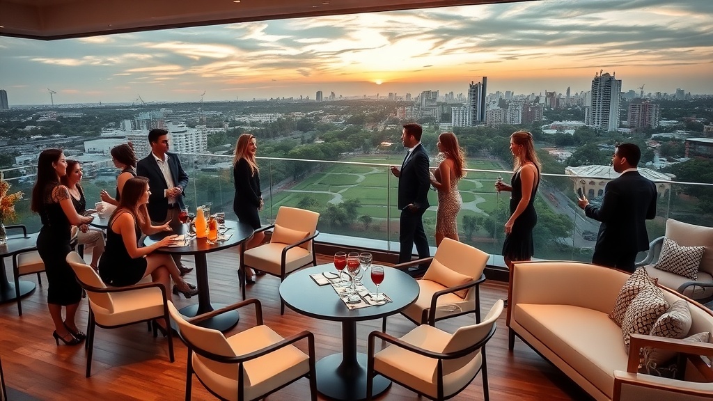 Escolhendo o palco ideal: o diferencial de um rooftop completo
